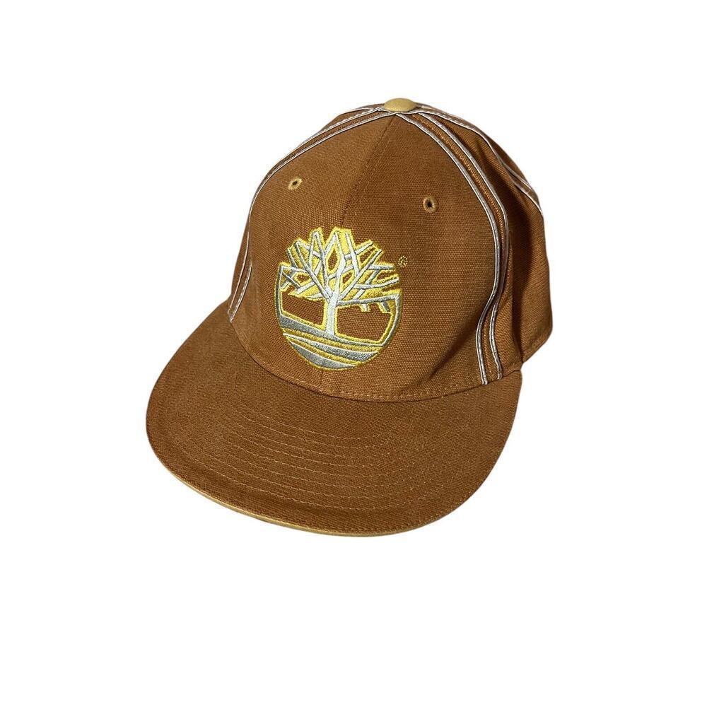 Timberland Classic Tree Logo Brown Hat Fitted 7 3/4